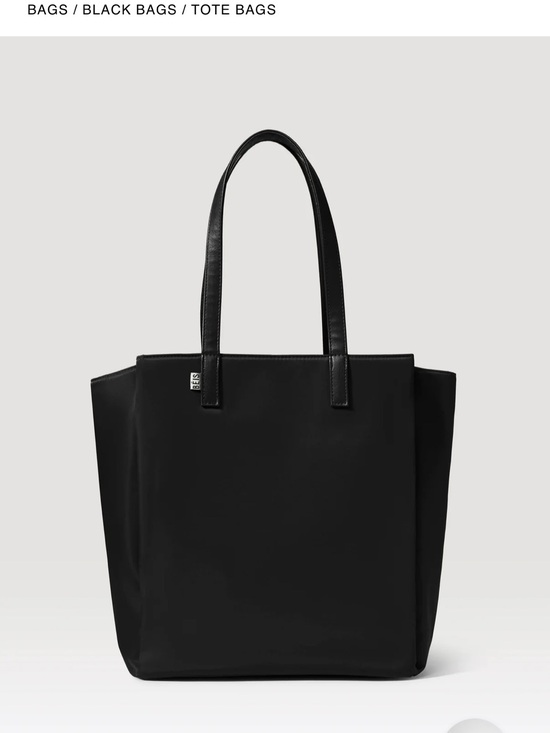 BEIS Handbags - BEIS Commuter Tote Bag in Black